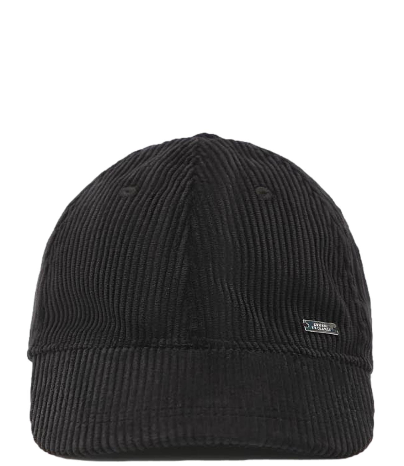 Cappello nero AX velluto