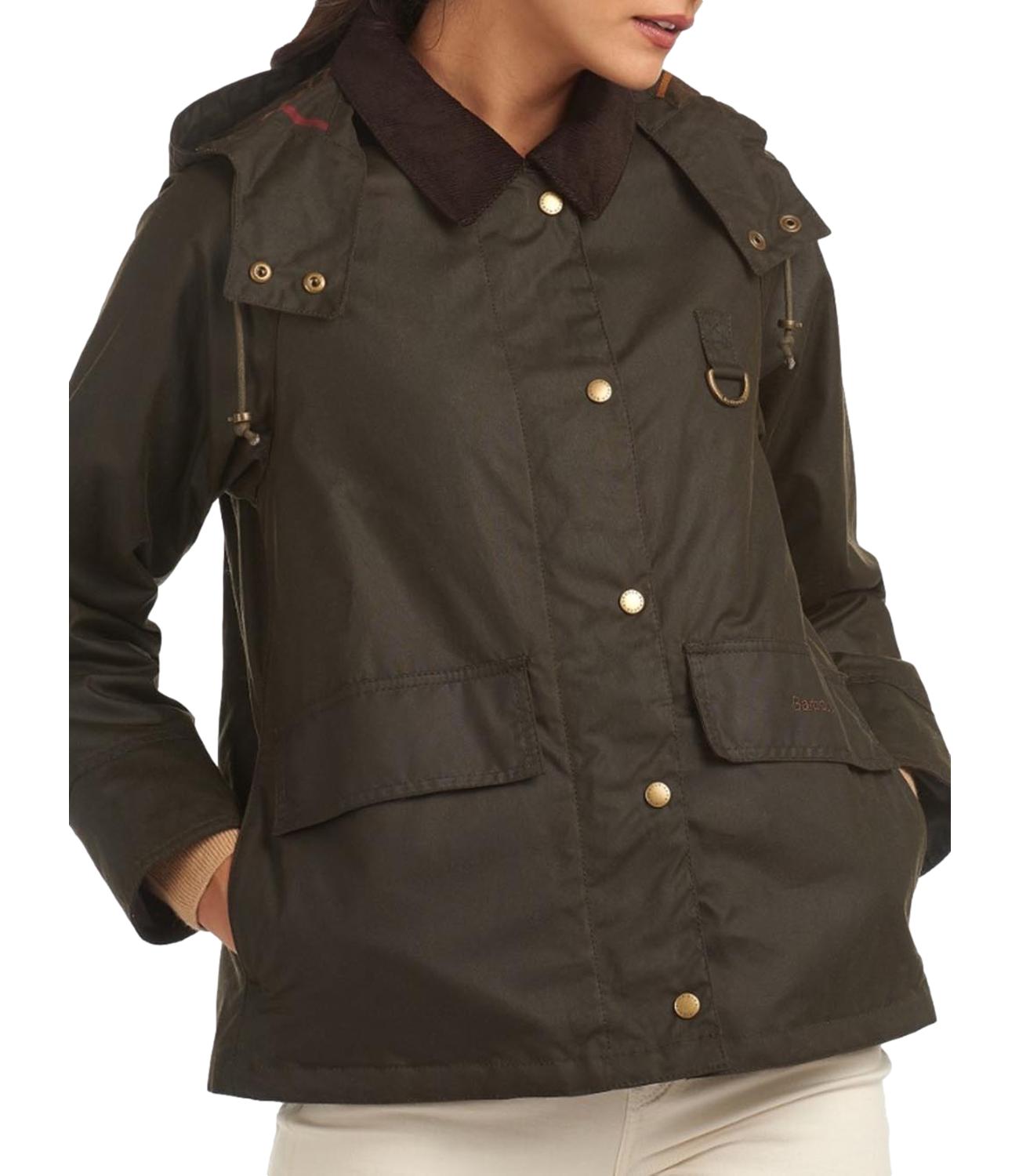 Classic Beadnell Wax Jacket olive