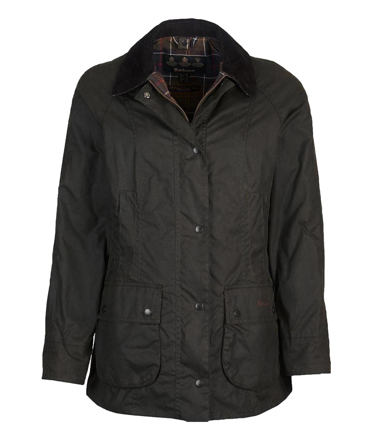 Classic Beadnell Wax Jacket olive
