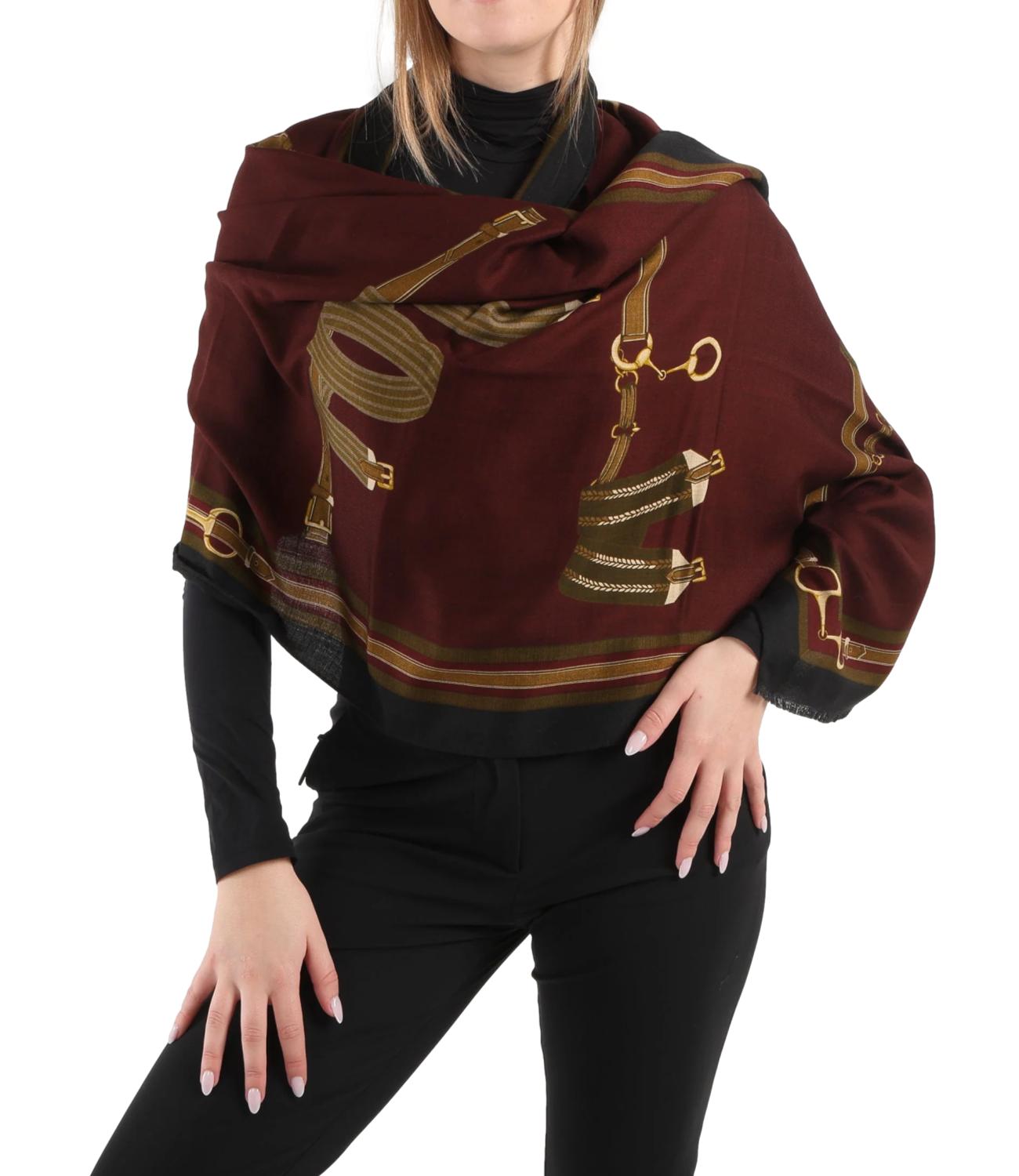 EQSTRN RBN W SCARF WRAP