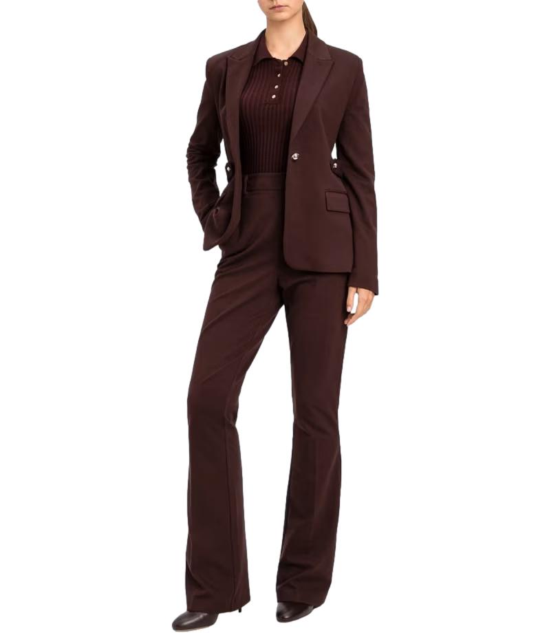 Actitude Twinset Giacca da Donna - Chocolate Plum - 262ap2520