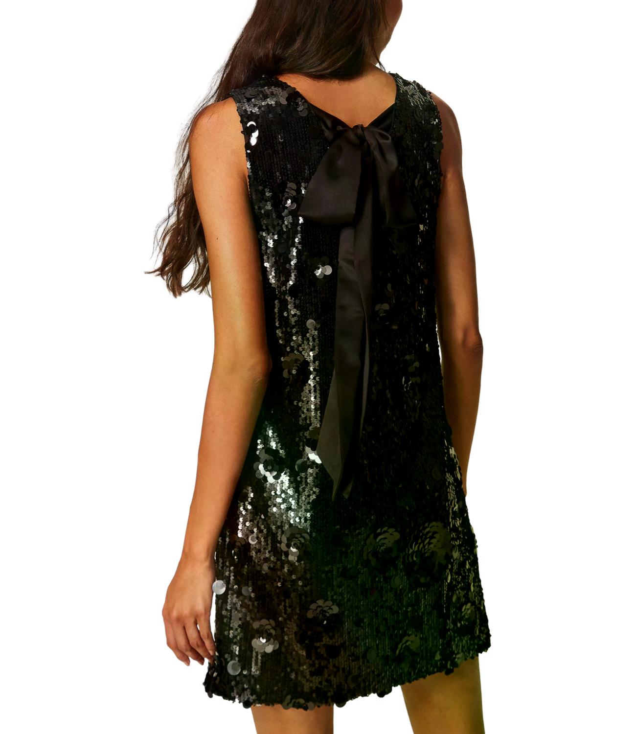 Actitude Twinset Abito da Donna - Nero - 262at2111