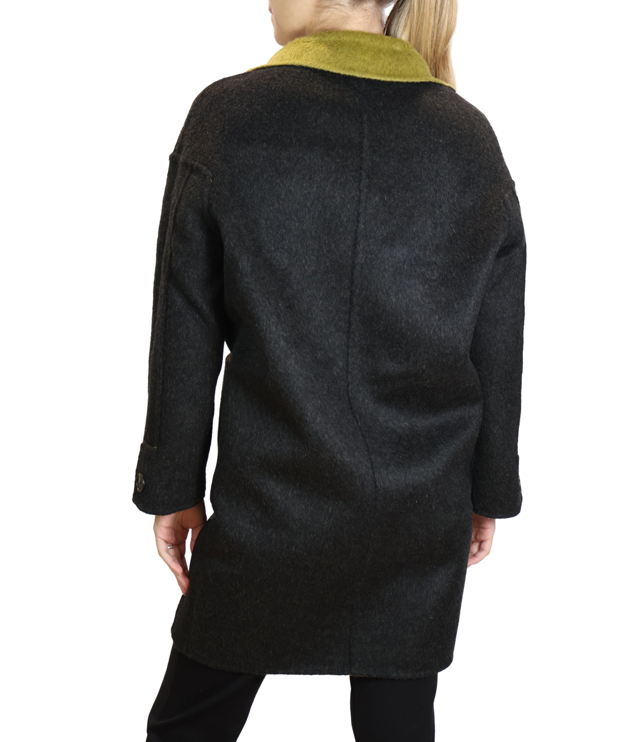 Alexs Bravo Cappotto da Donna - Green/grey - A400