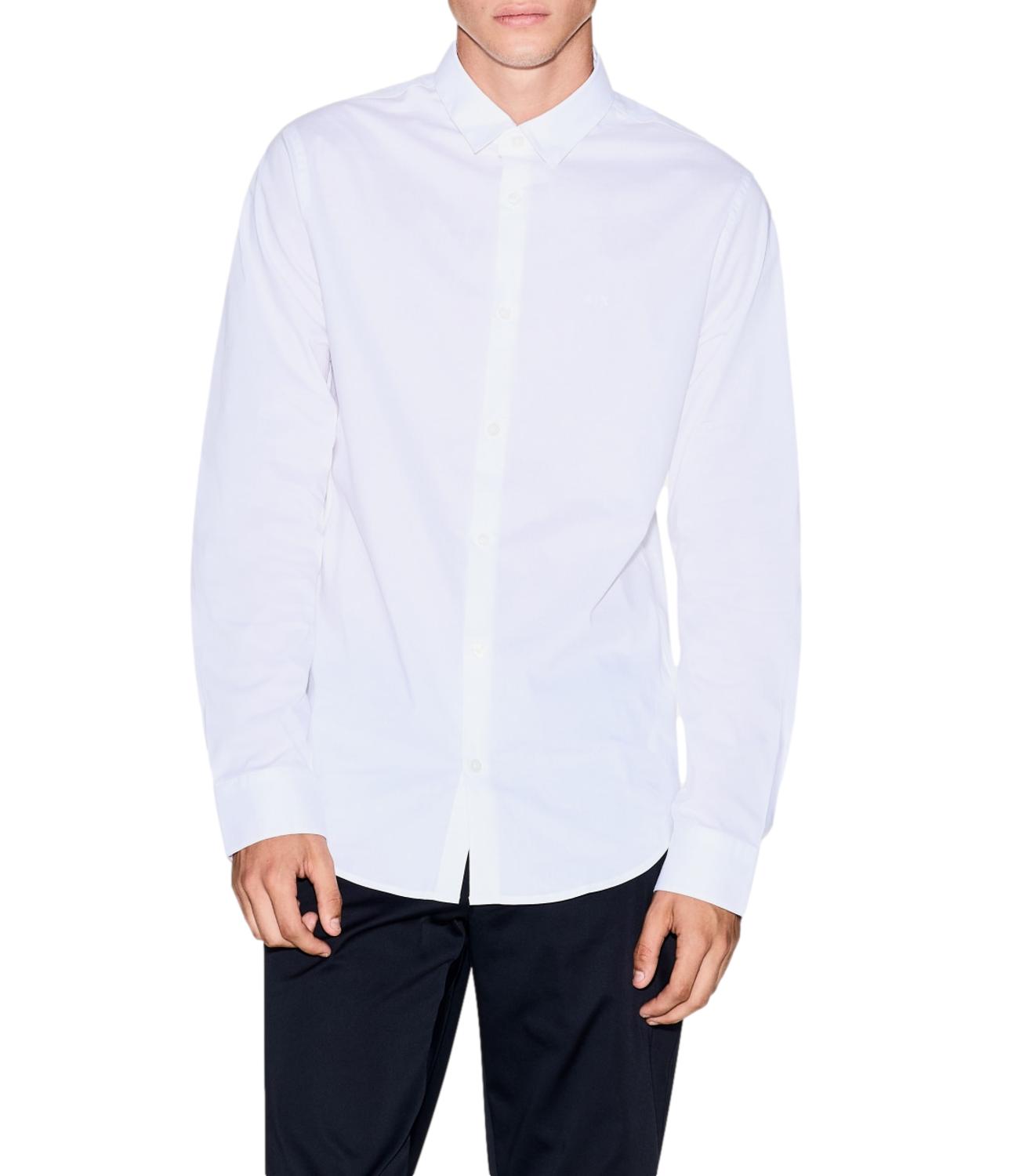 Armani Exchange Camicia da Uomo - White - 8nzc31zn28z