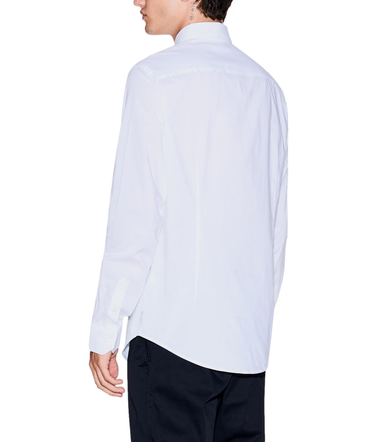 Armani Exchange Camicia da Uomo - White - 8nzc31zn28z