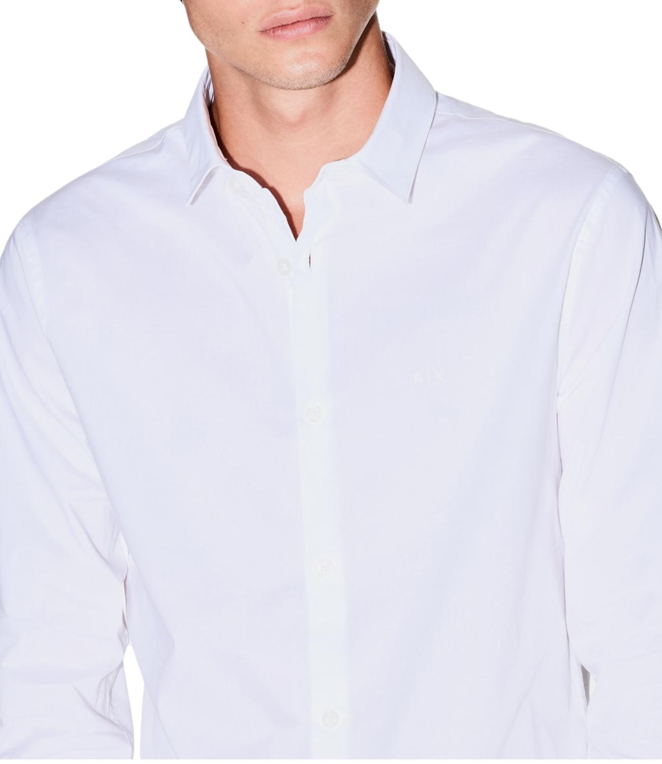 Armani Exchange Camicia da Uomo - White - 8nzc31zn28z