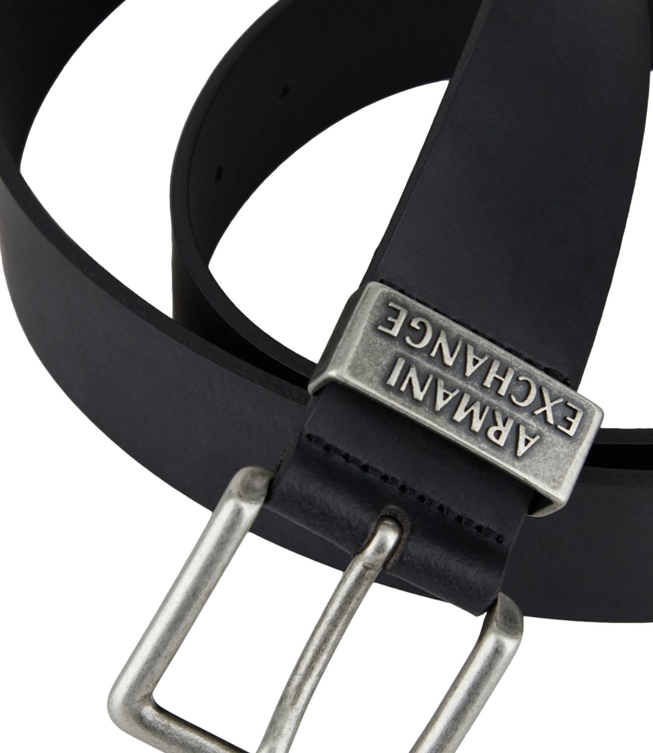 Armani Exchange Cintura da Uomo - Nero - 951186cc528