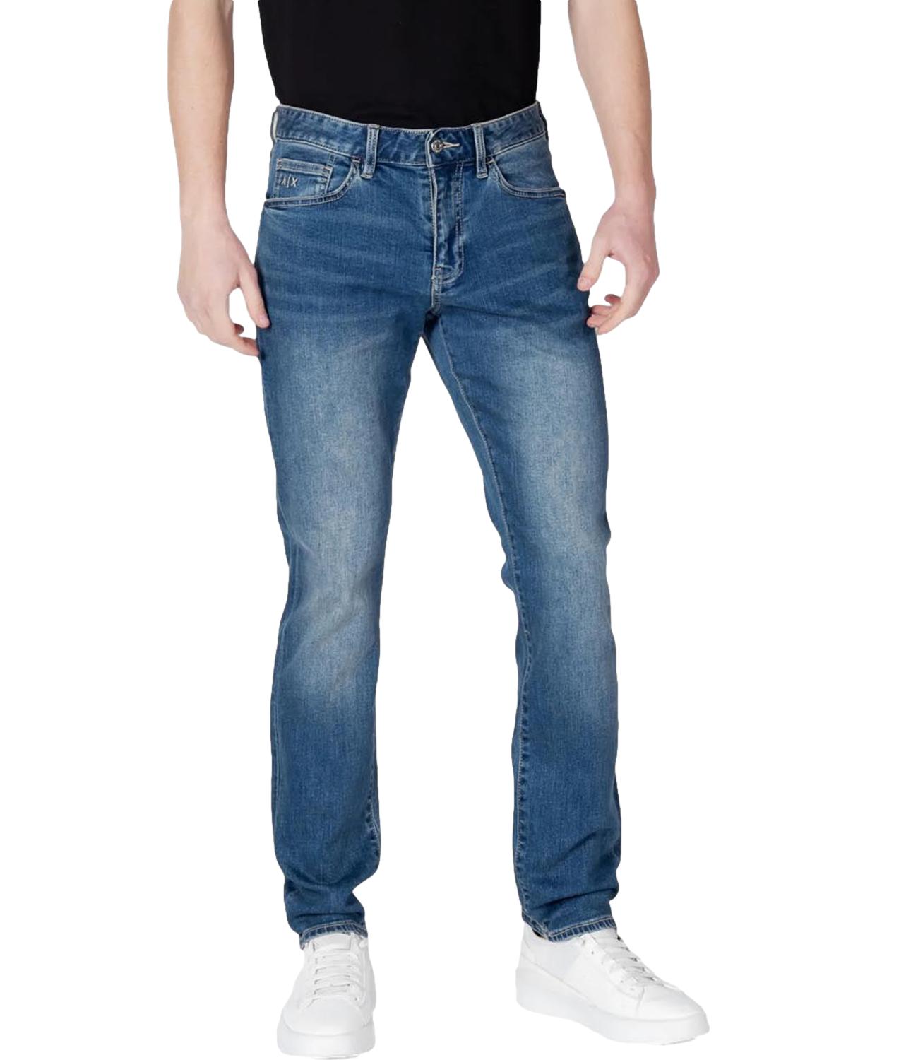 Armani Exchange Jeans da Uomo - Blue Denim - Xm000070af14266