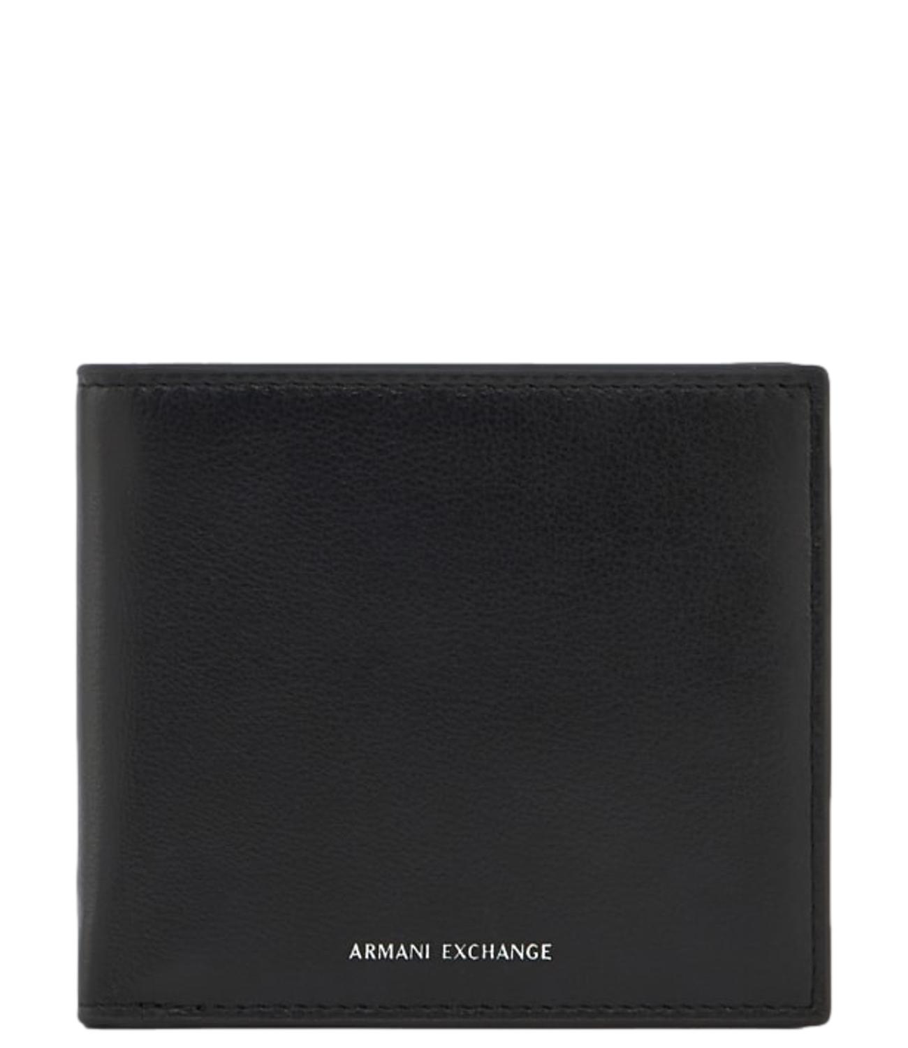 Armani Exchange Portafogli da Uomo - Black - Xm000167af22541