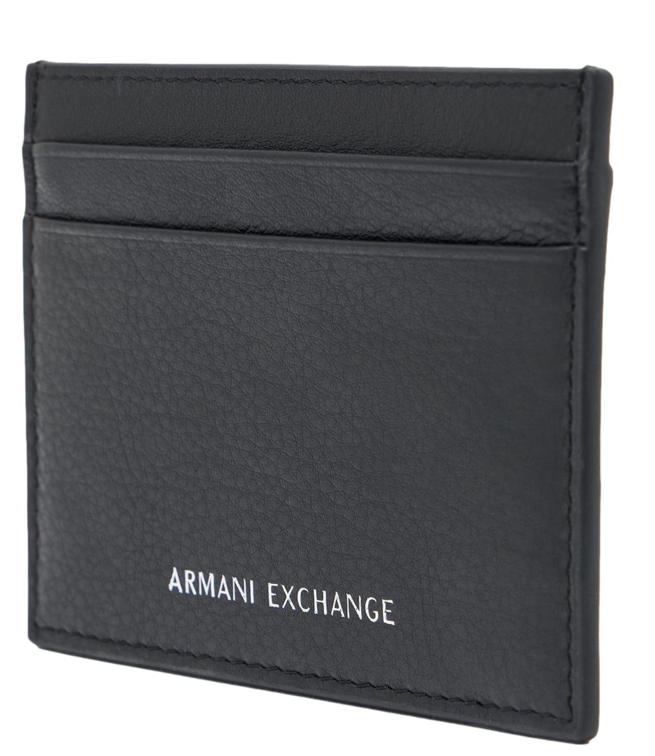 Armani Exchange Portacarte da Uomo - Black - Xm000169af22541