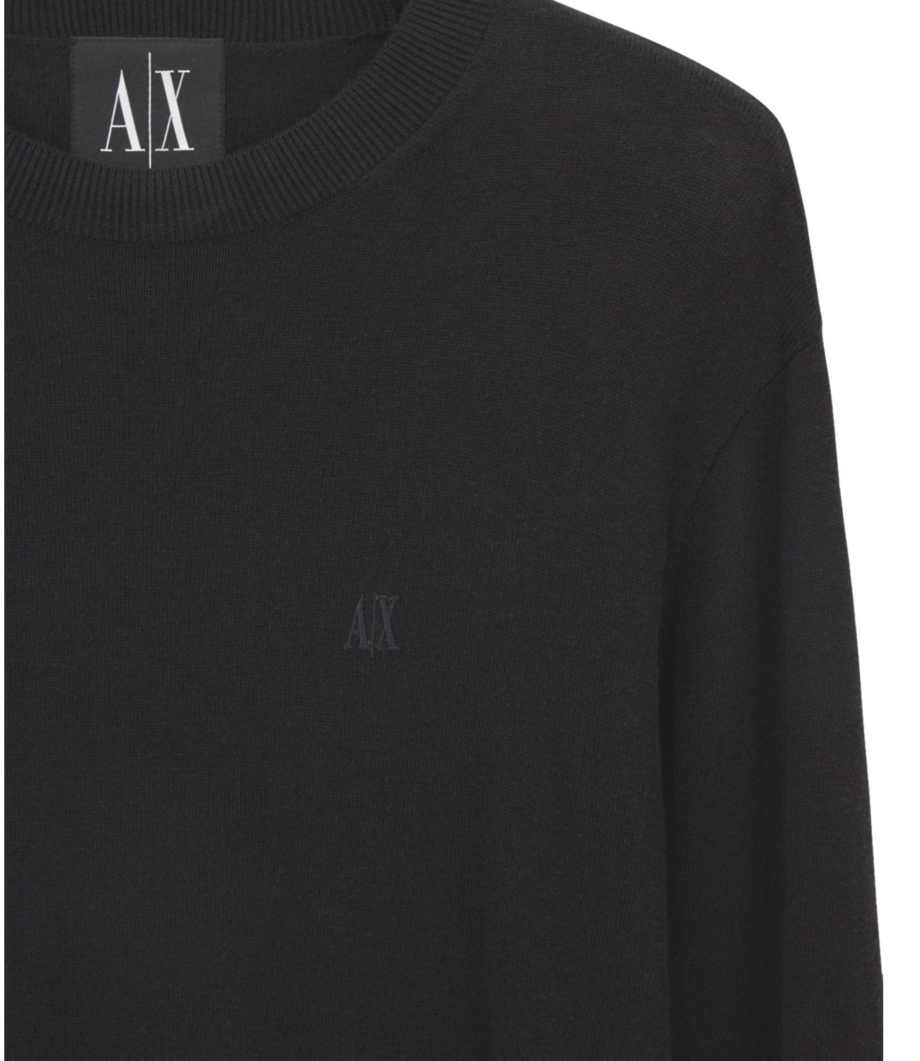 Armani Exchange Pullover da Uomo - Black - Xm000338af12291