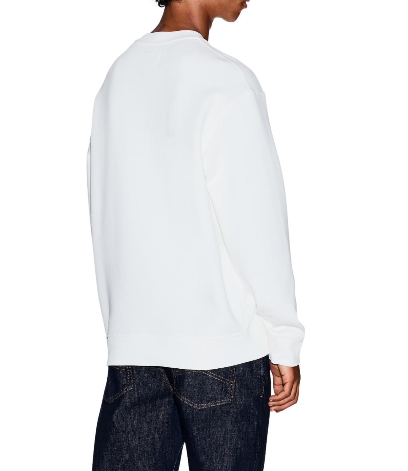 Armani Exchange Felpa da Uomo - Off White - Xm000368af10818