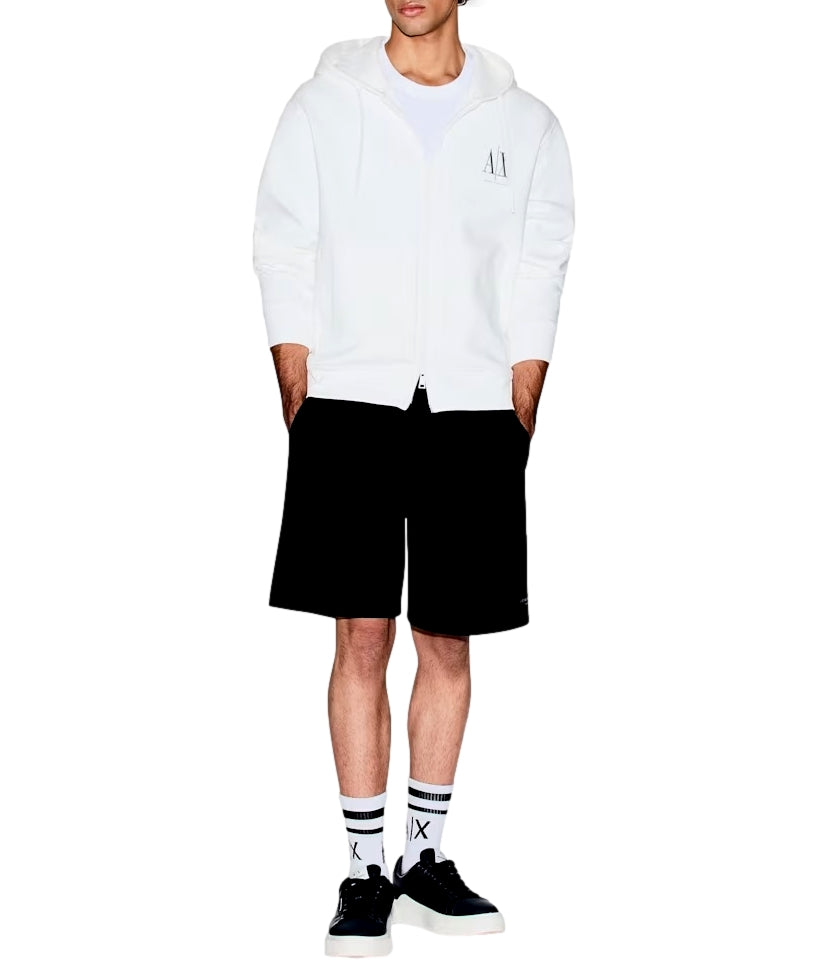 Armani Exchange Felpa da Uomo - Off White - Xm000371af10818