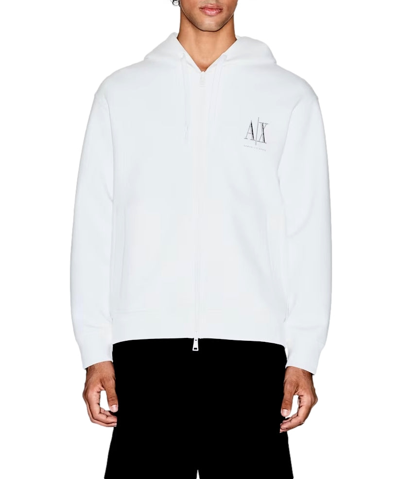 Armani Exchange Felpa da Uomo - Off White - Xm000371af10818