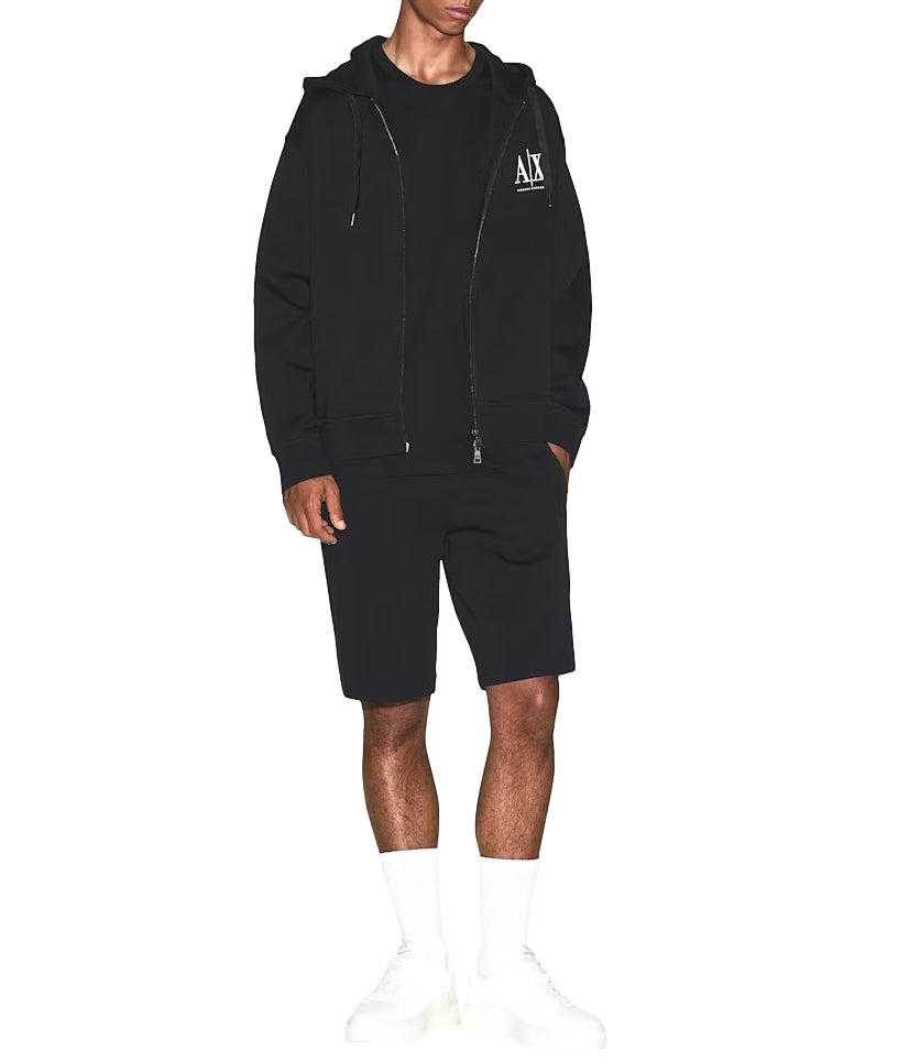 Armani Exchange Felpa da Uomo - Black - Xm000371af10818