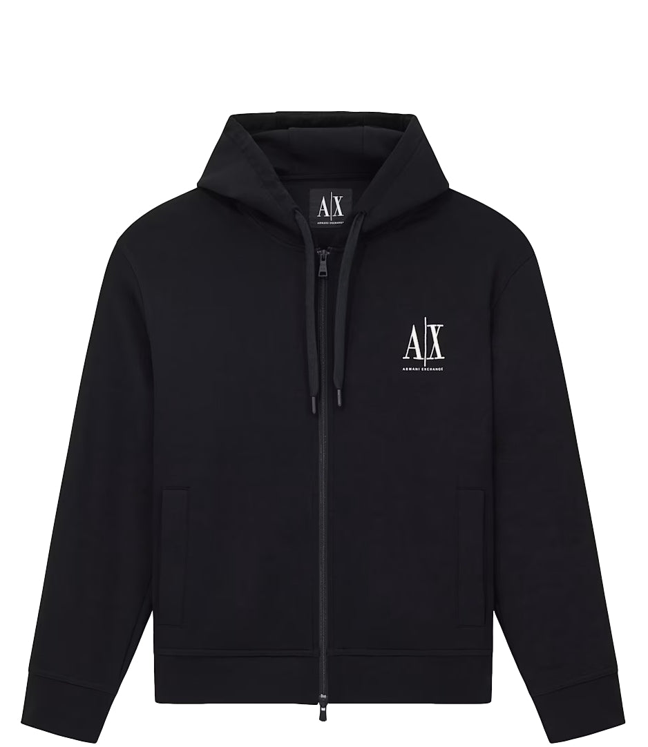 Armani Exchange Felpa da Uomo - Black - Xm000371af10818