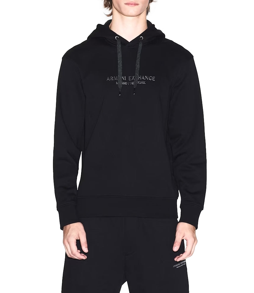 Armani Exchange Felpa da Uomo - Black - Xm001294af20934