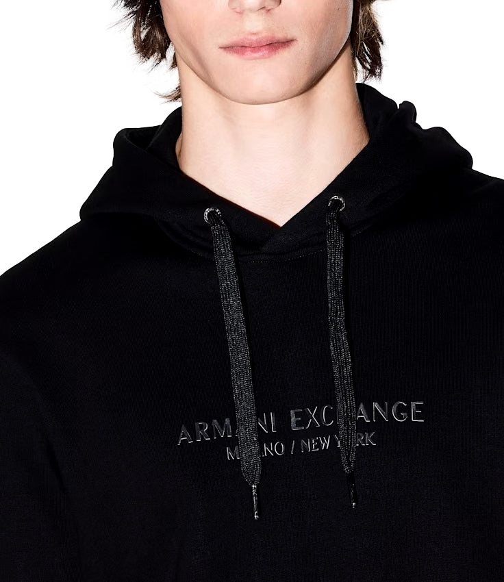 Armani Exchange Felpa da Uomo - Black - Xm001294af20934