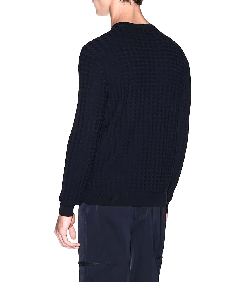 Armani Exchange Pullover da Uomo - Deep Navy Arrow - Xm002988af10454