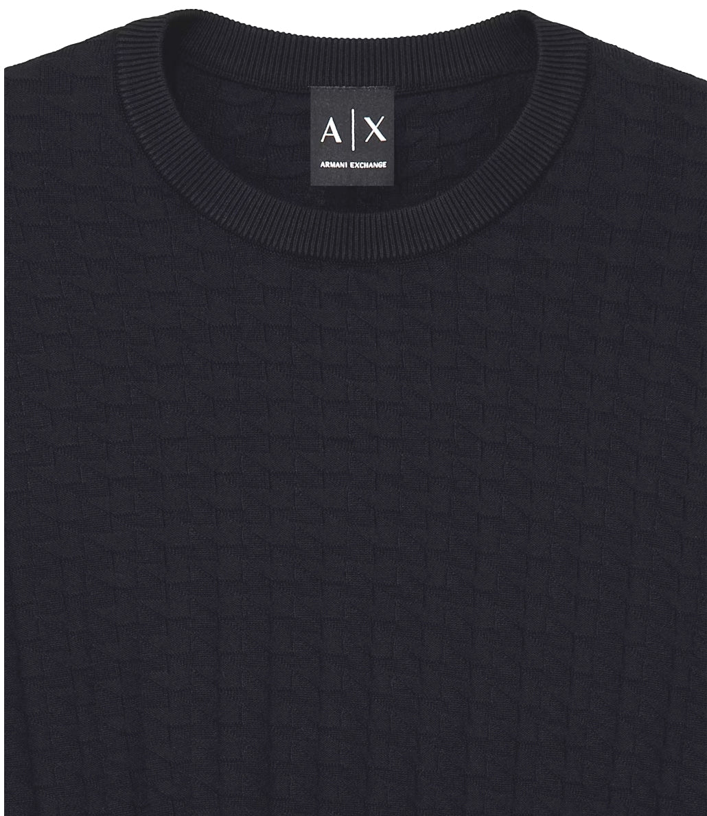 Armani Exchange Pullover da Uomo - Deep Navy Arrow - Xm002988af10454