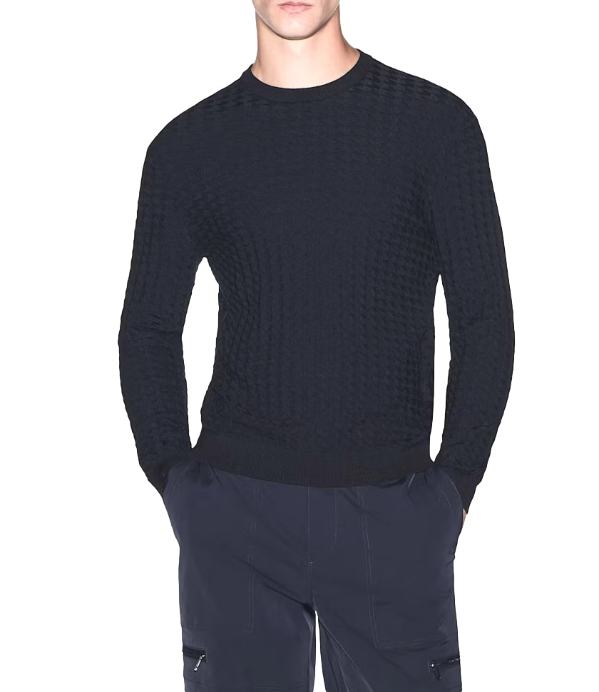 Armani Exchange Pullover da Uomo - Deep Navy Arrow - Xm002988af10454