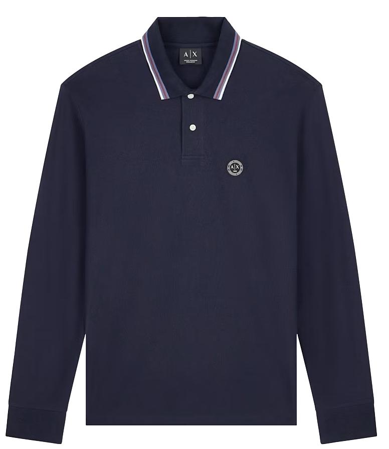 Armani Exchange Polo da Uomo - Deep Navy - Xm003427af13026