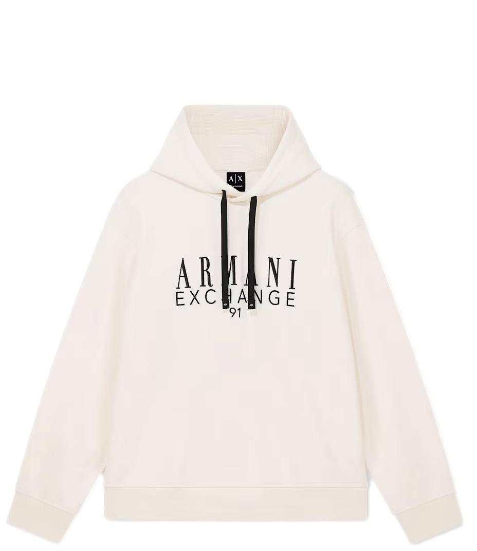 Armani Exchange Felpa da Uomo - Vintage Off White - Xm003429af10830