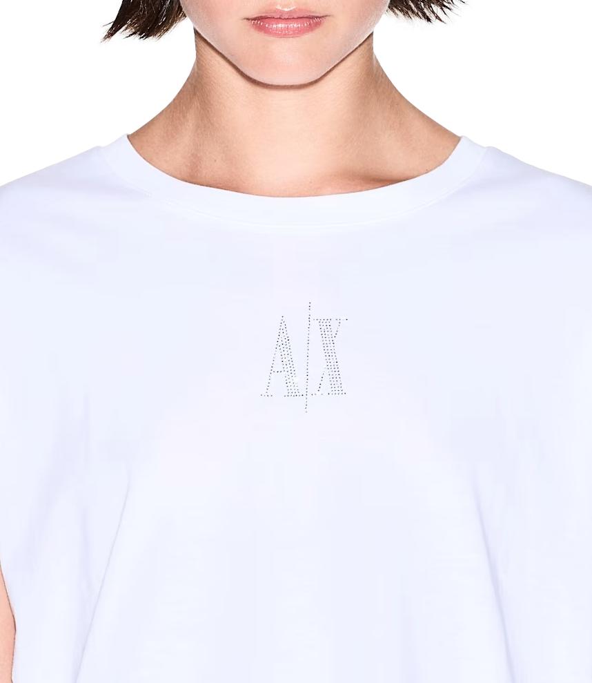 Armani Exchange T-Shirt da Donna - Optic White - Xw000830af10356