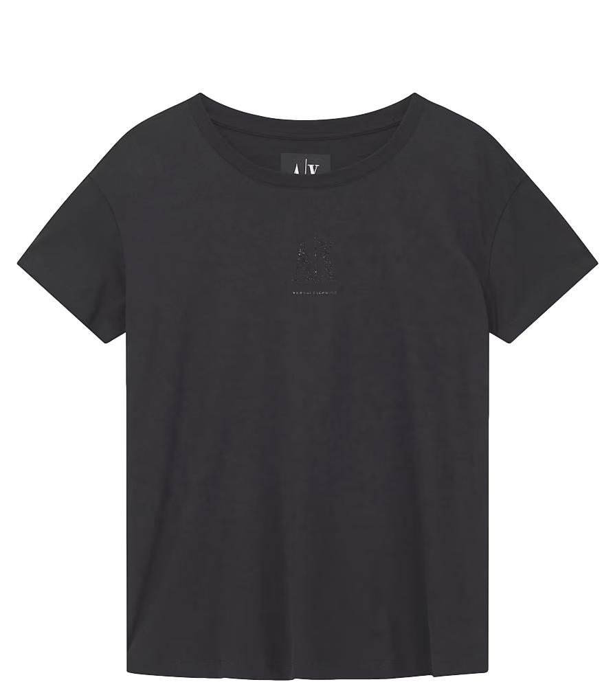 Armani Exchange T-Shirt da Donna - Black - Xw000830af10356