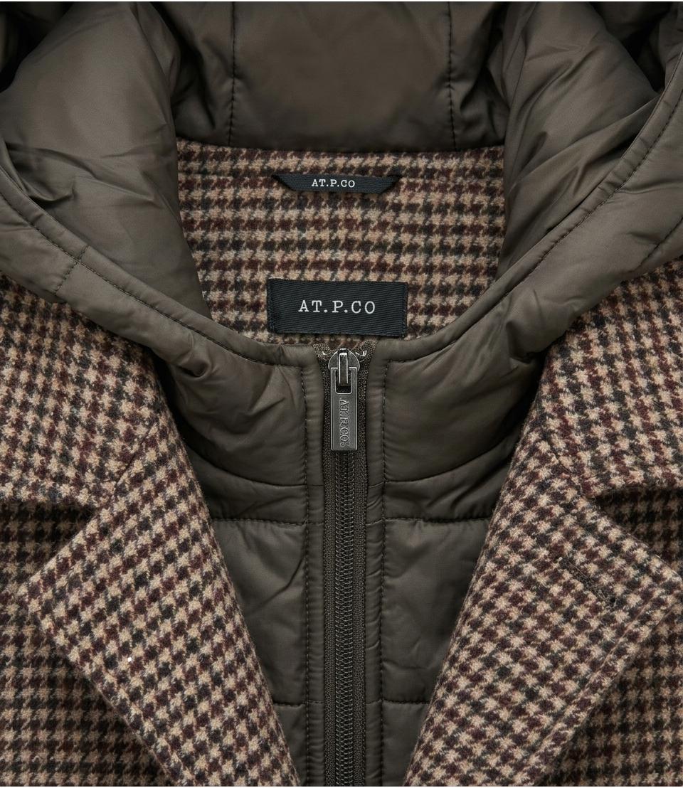 At.p.co Cappotto da Uomo - Marrone - A333martineztx25