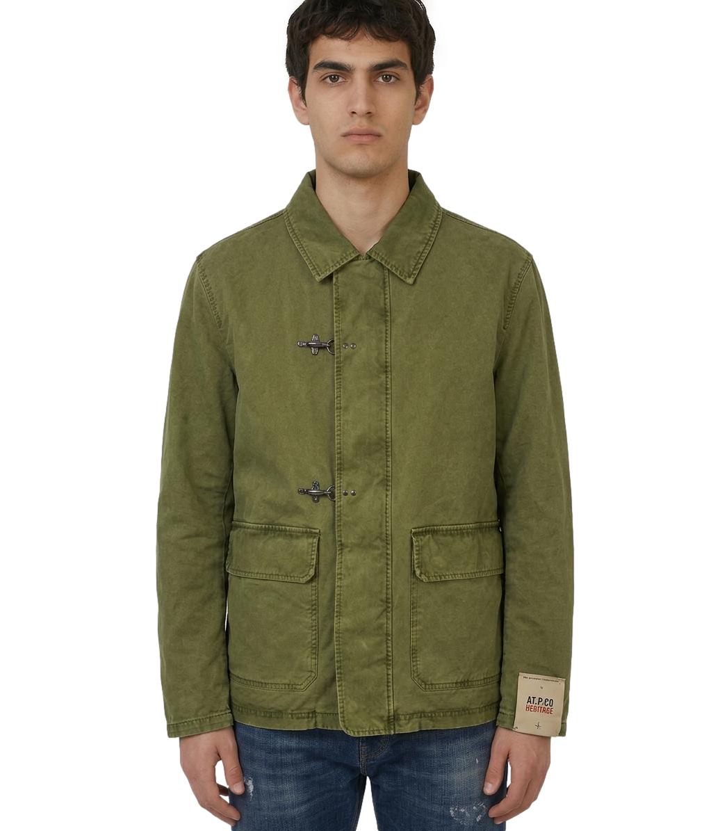 At.p.co Giacca da Uomo - Verde - A333theo7583001d