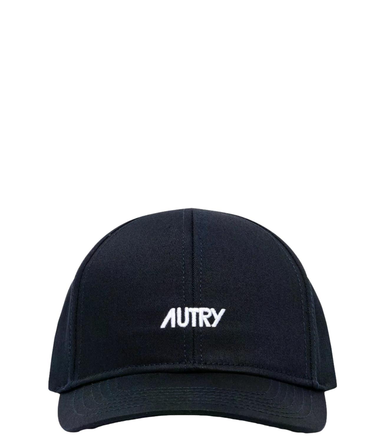 Cappello Autry blu logo bianco