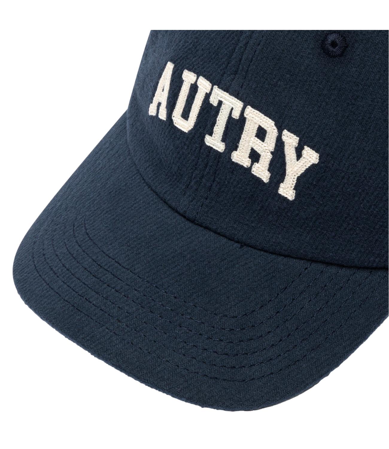 Cappello Autry blu logo bianco stampatello