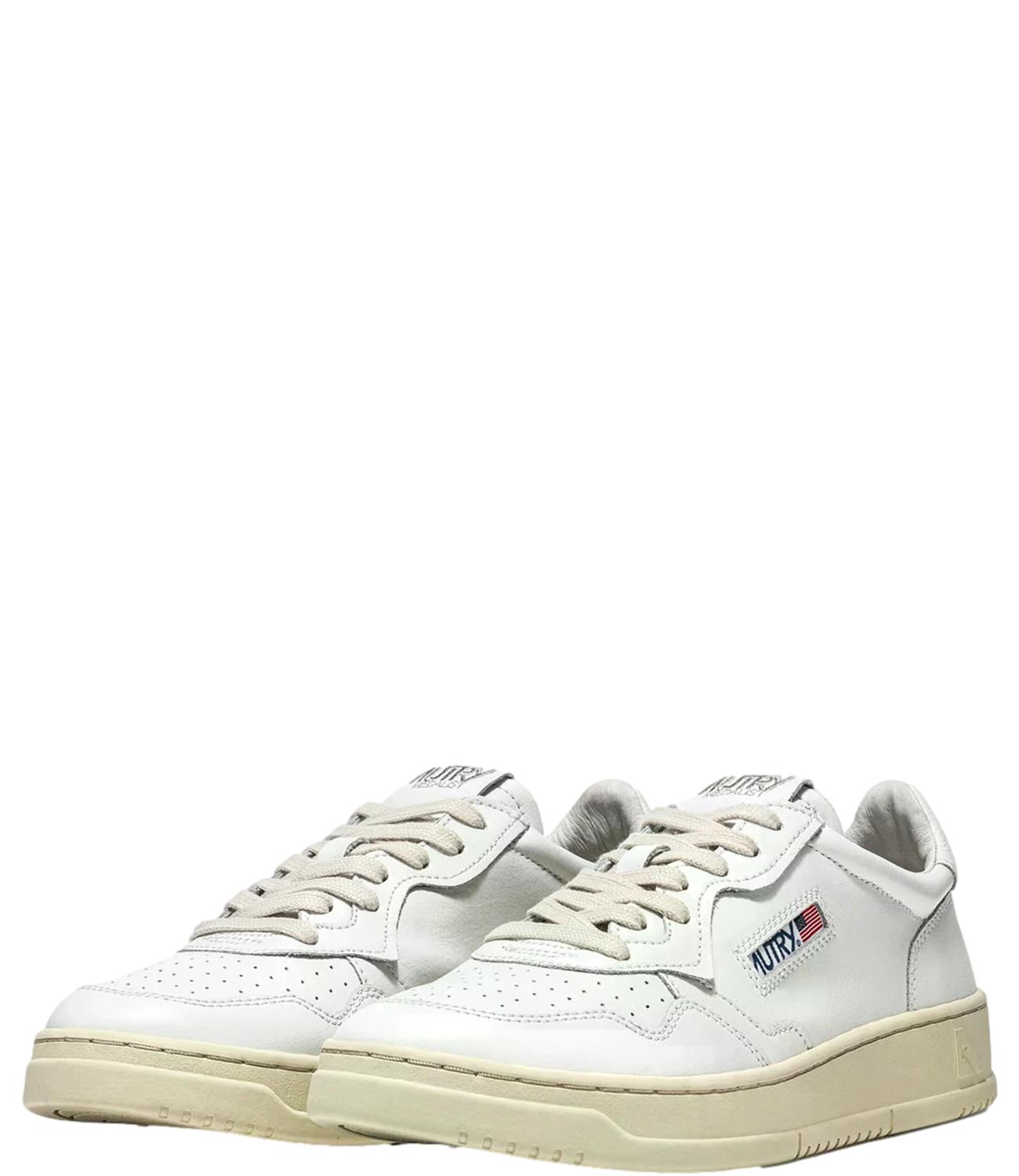 Autry Sneakers da Uomo - Leat/leat Wht/wht - Aulm Ll15