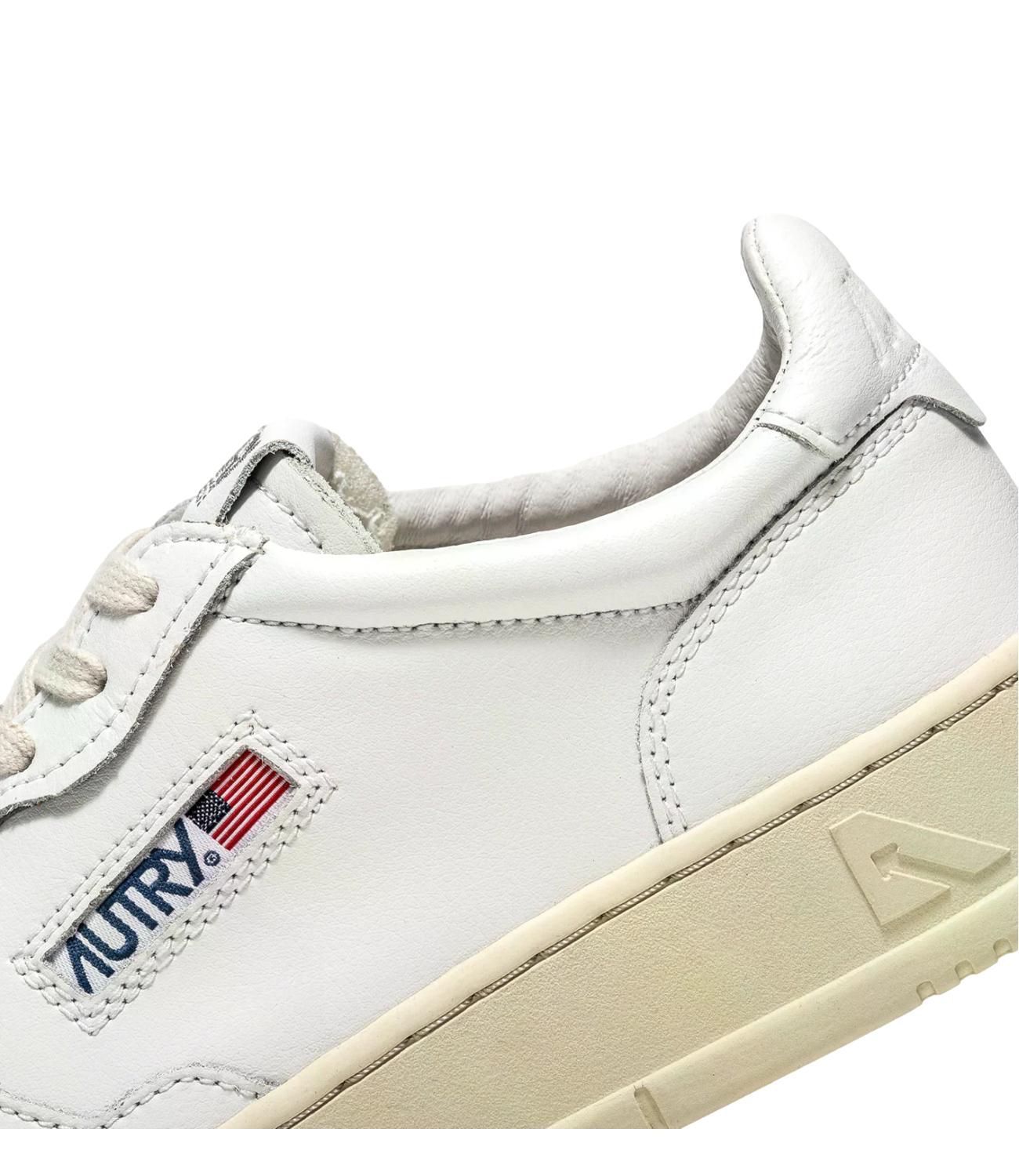 Autry Sneakers da Uomo - Leat/leat Wht/wht - Aulm Ll15