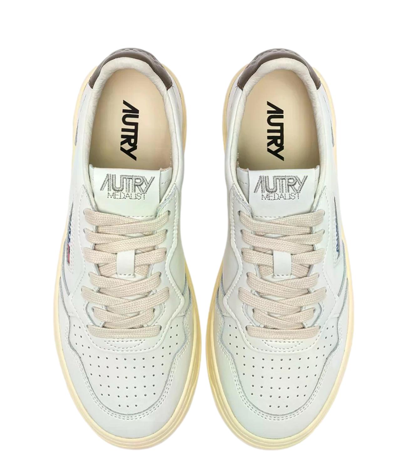 Autry Sneakers da Uomo - Leat/leat Wht/choco - Aulm Ll28