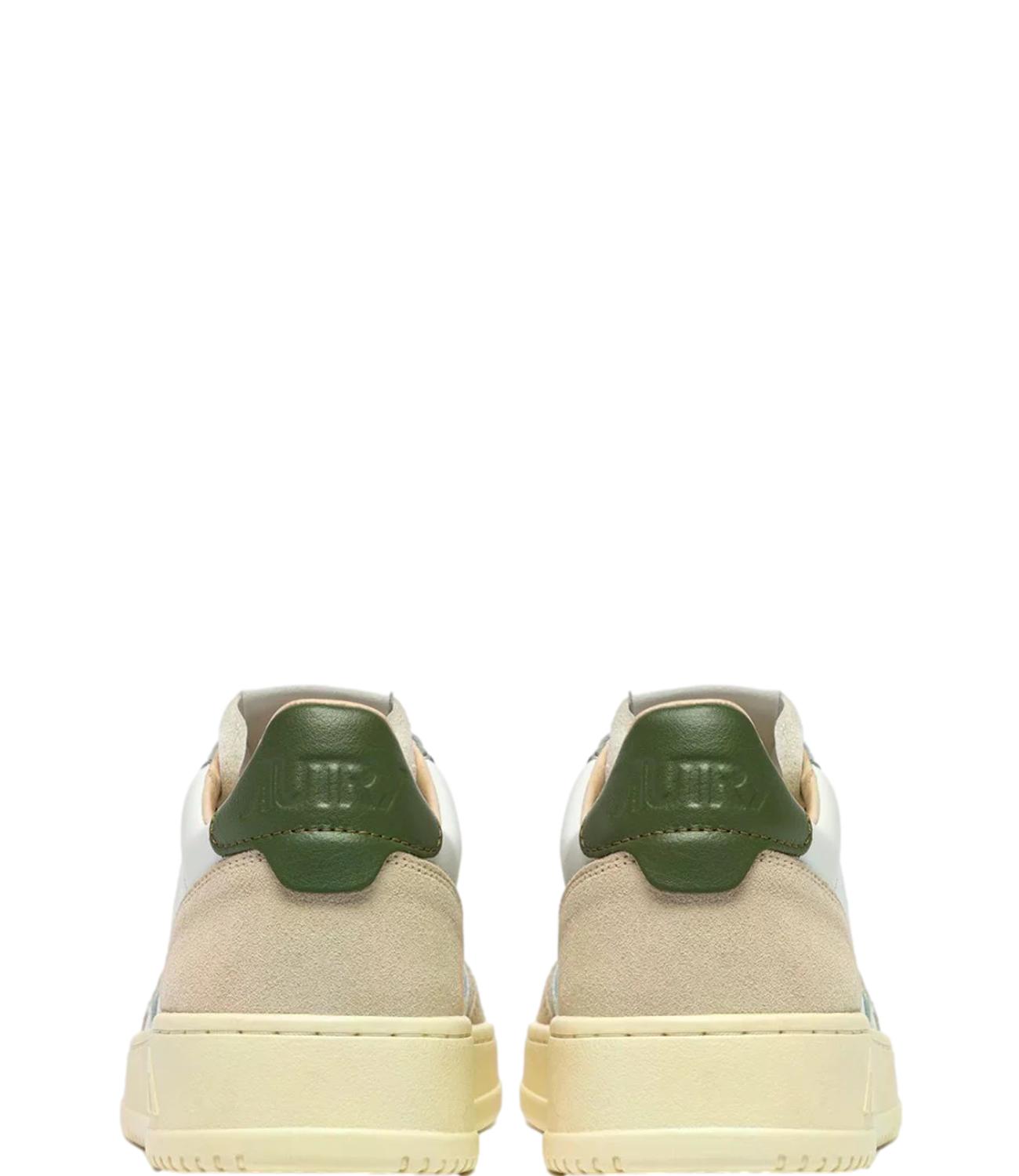 Autry Sneakers da Uomo - Leat/suede/whi/bronze Green - Aulm Ls17