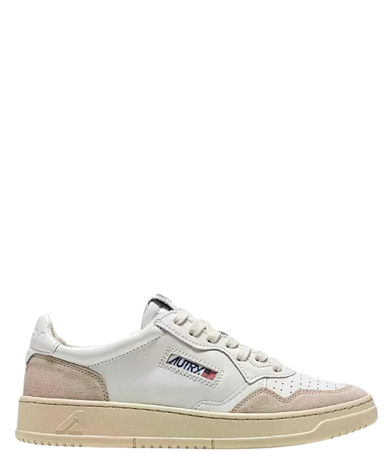 Autry Sneakers da Uomo - Leat/suede White - Aulm Ls33