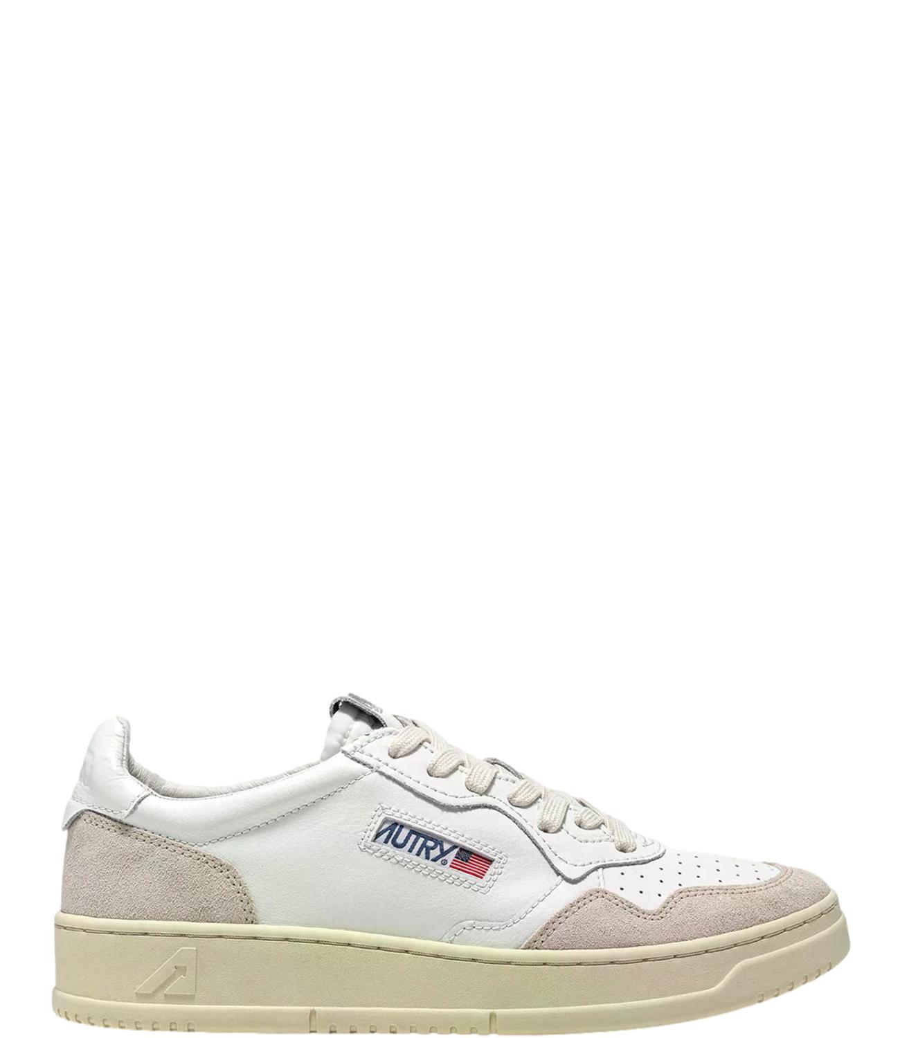 Autry Sneakers da Donna - Leat/suede White - Aulw Ls33