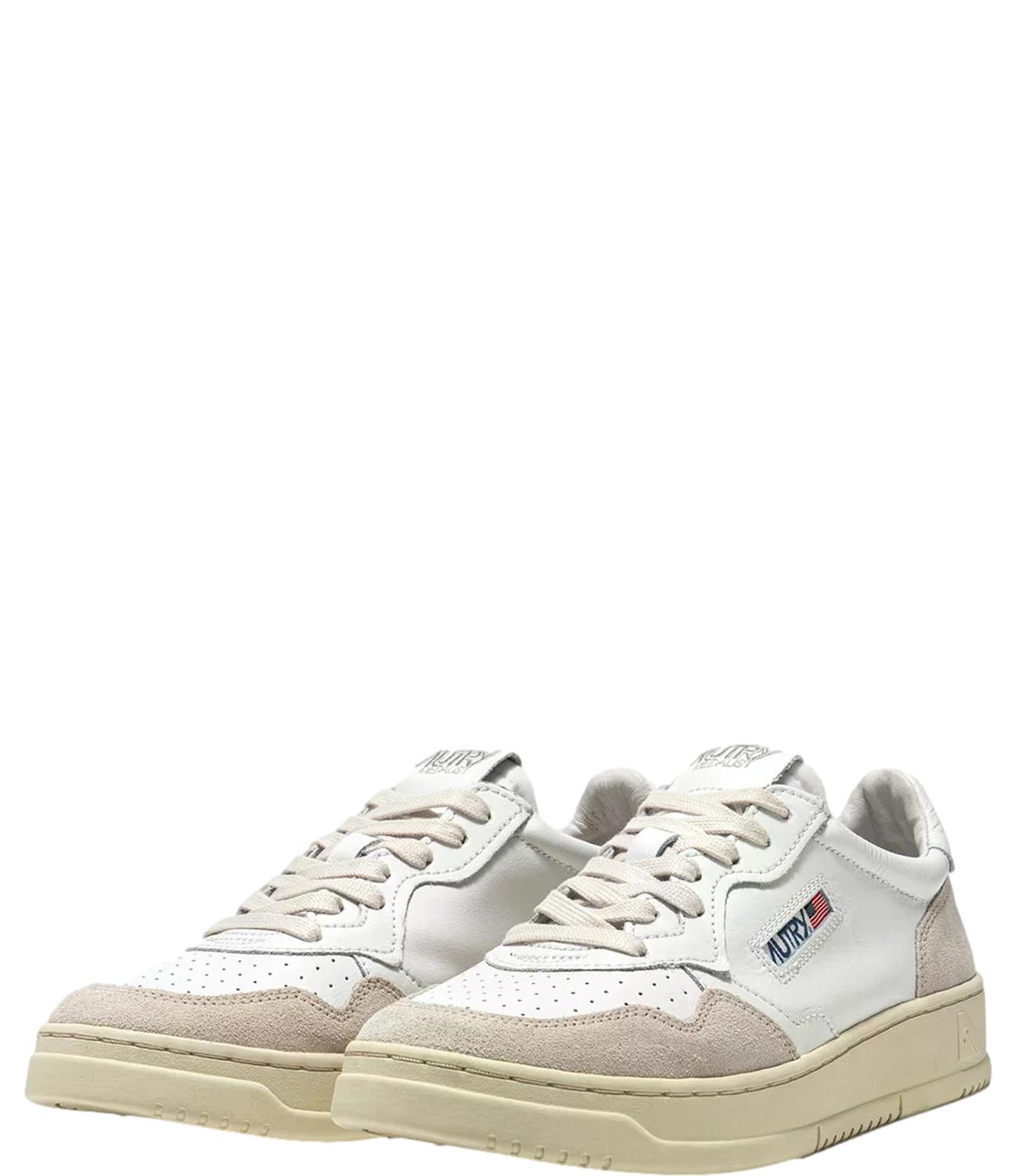 Autry Sneakers da Donna - Leat/suede White - Aulw Ls33