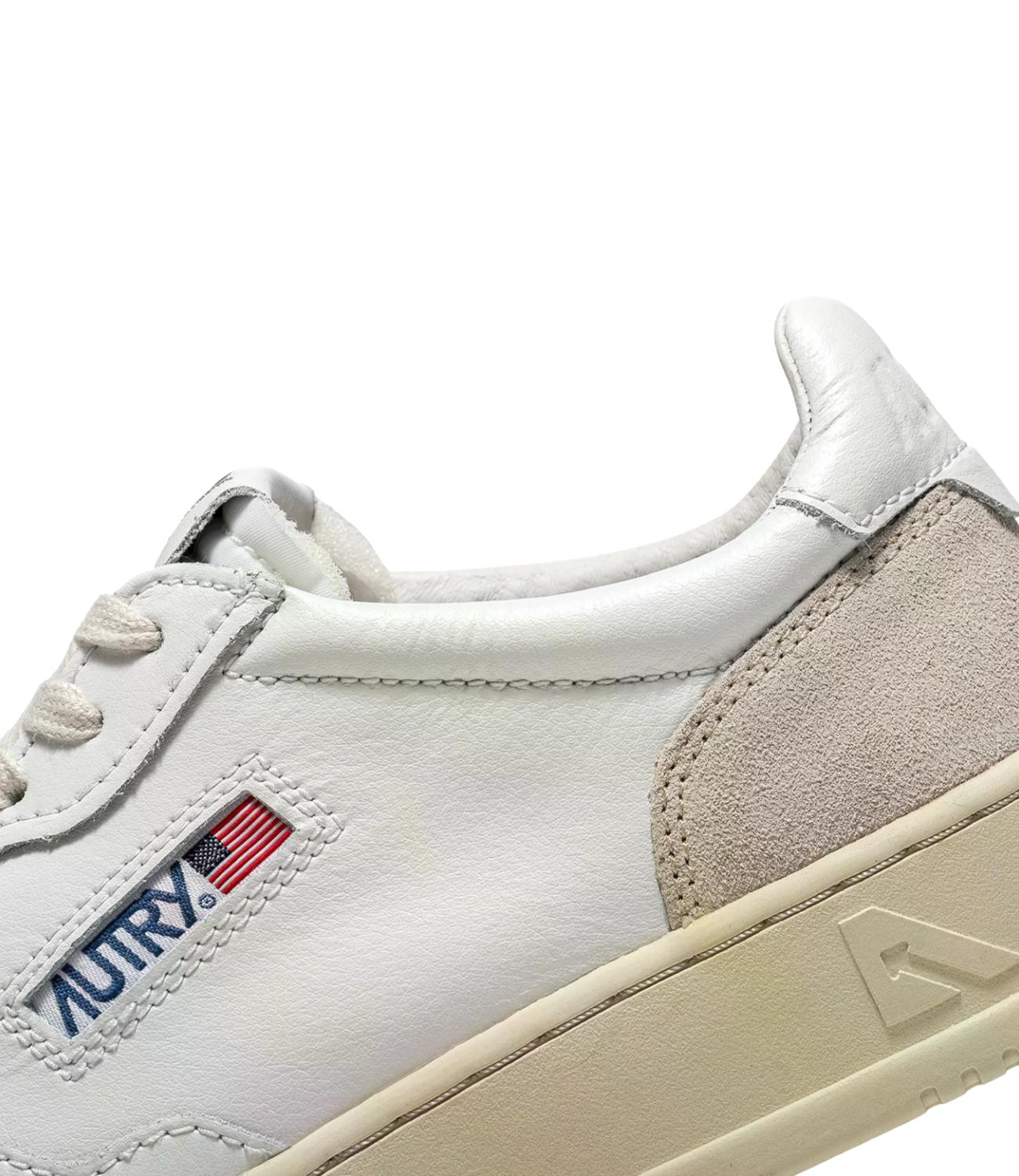 Autry Sneakers da Donna - Leat/suede White - Aulw Ls33