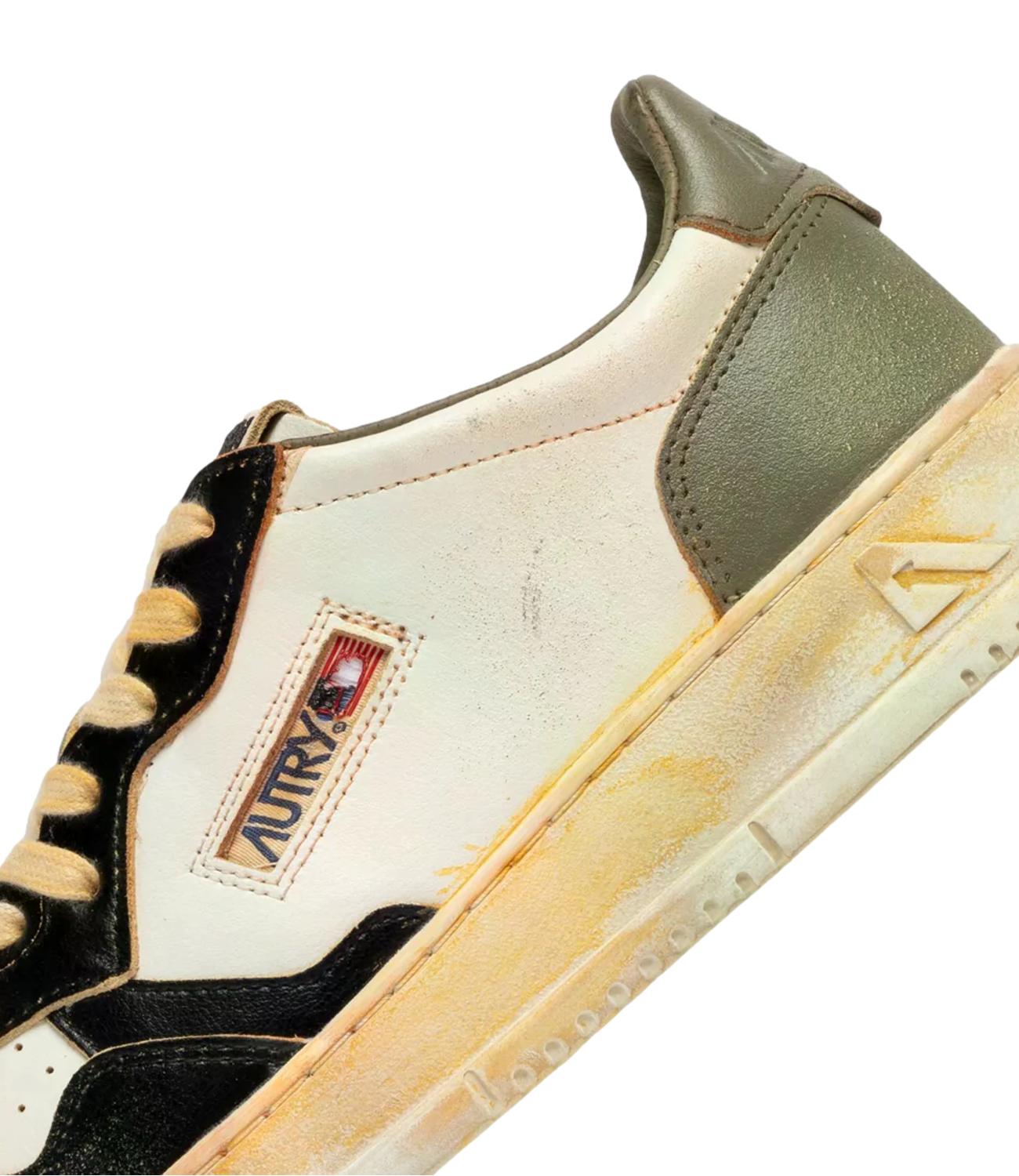 Autry Sneakers da Uomo - Leat/leatwht/blk/covgrn - Avlm Sv06