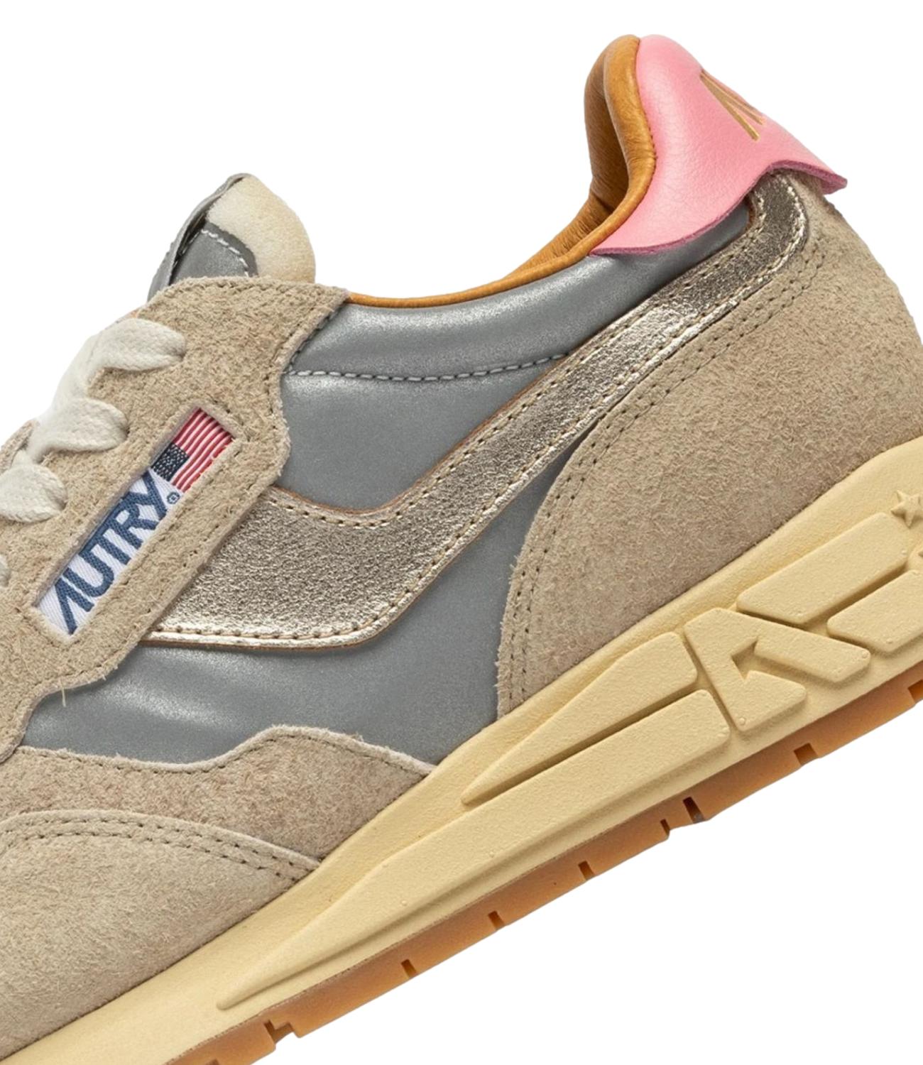 Autry Sneakers da Donna - Refl/leat Silv/plat - Wwlw Rl06
