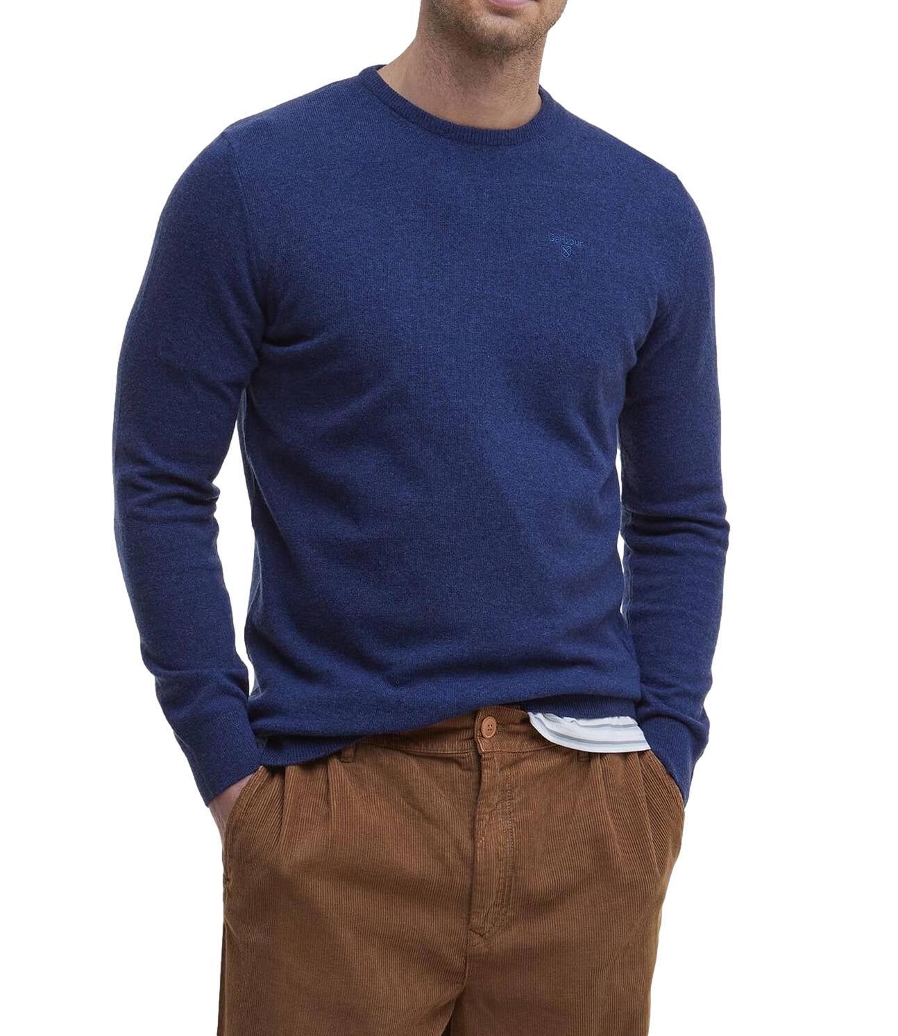 Barbour Maglia da Uomo - Deep Blue - 262mmkn0345