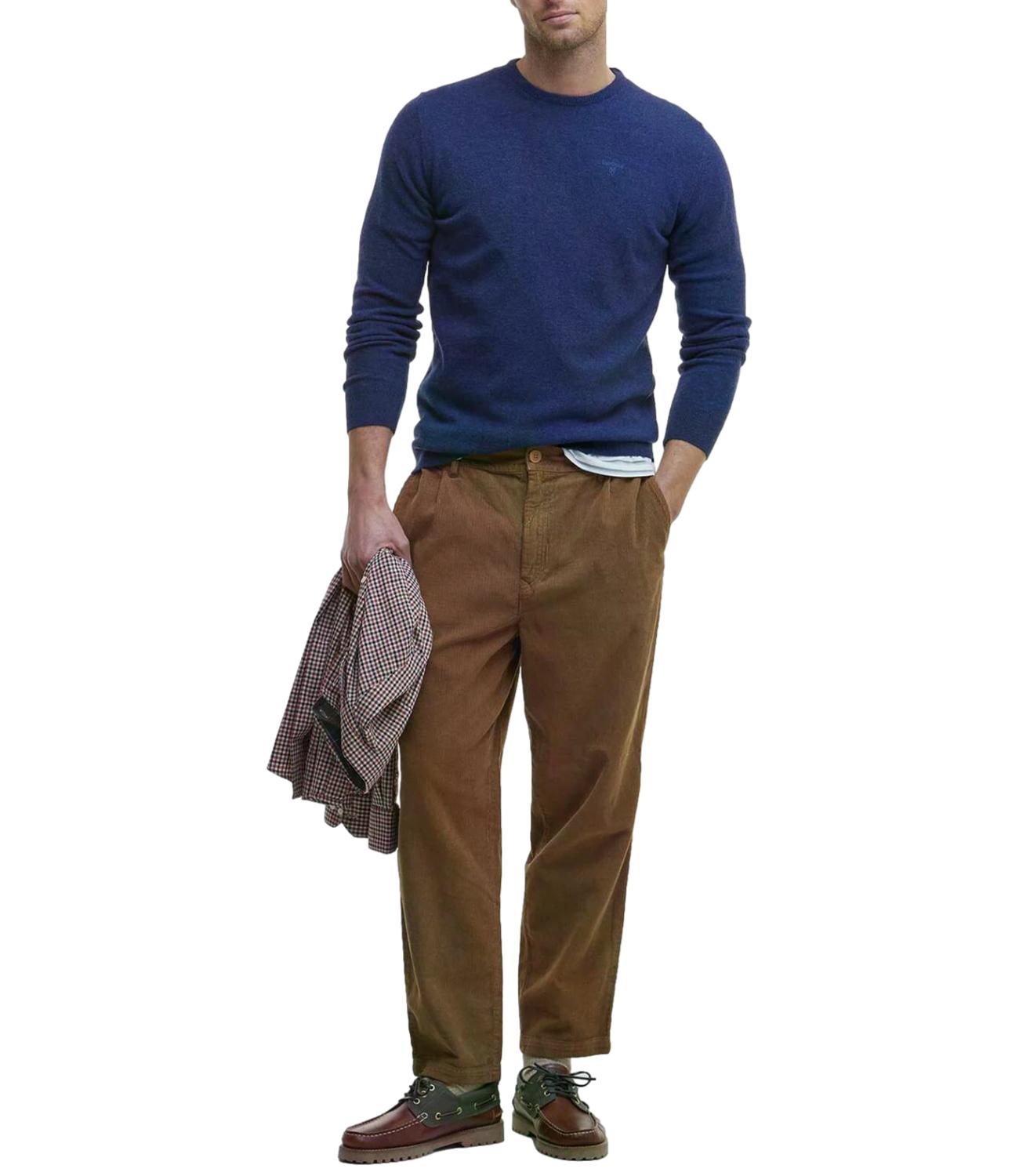 Barbour Maglia da Uomo - Deep Blue - 262mmkn0345