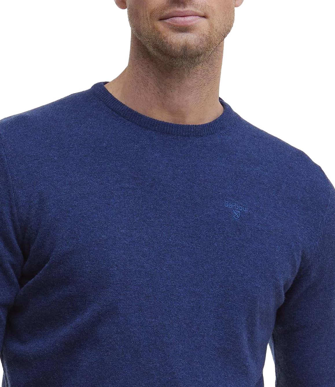 Barbour Maglia da Uomo - Deep Blue - 262mmkn0345