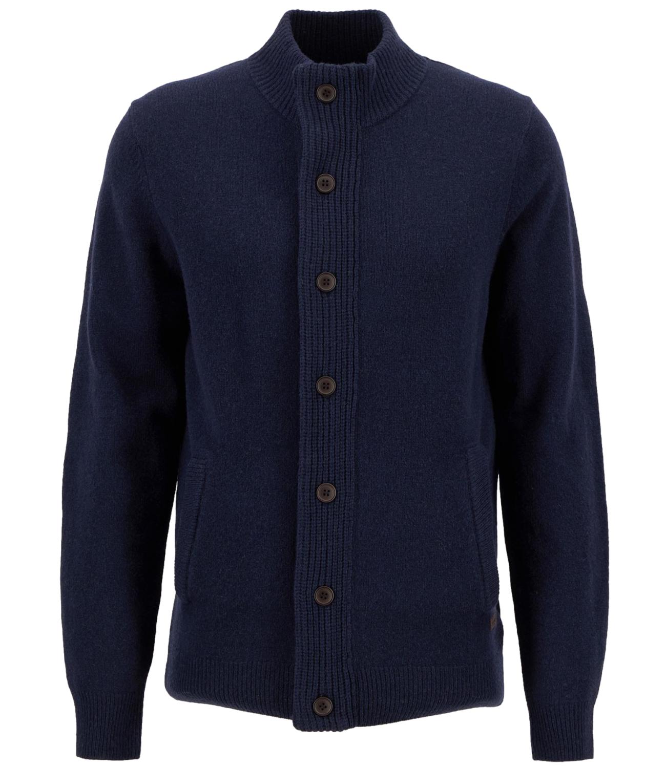 Barbour Cardigan da Uomo - Navy - 262mmkn0731