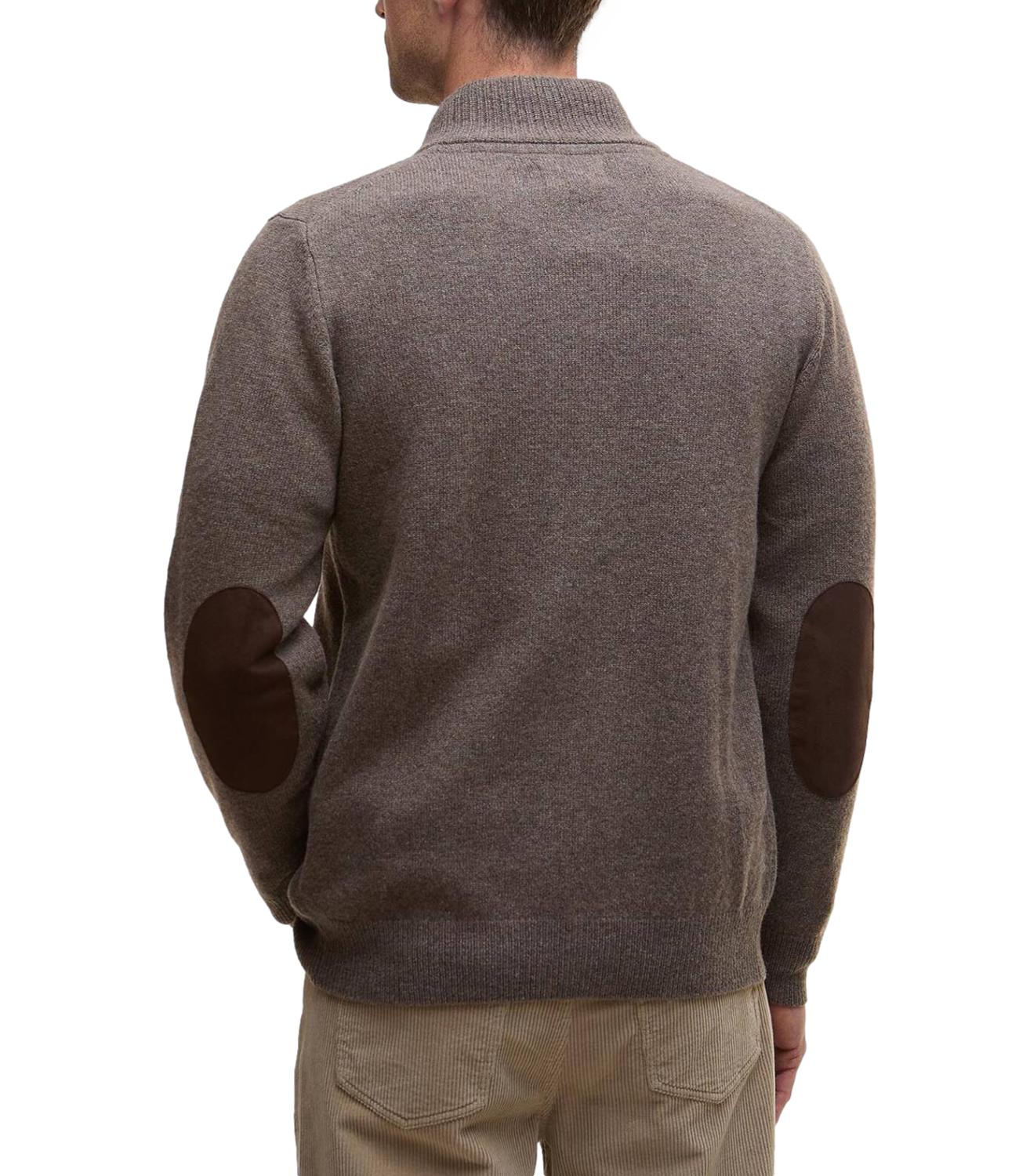 Barbour Cardigan da Uomo - Dark Stone - 262mmkn0731