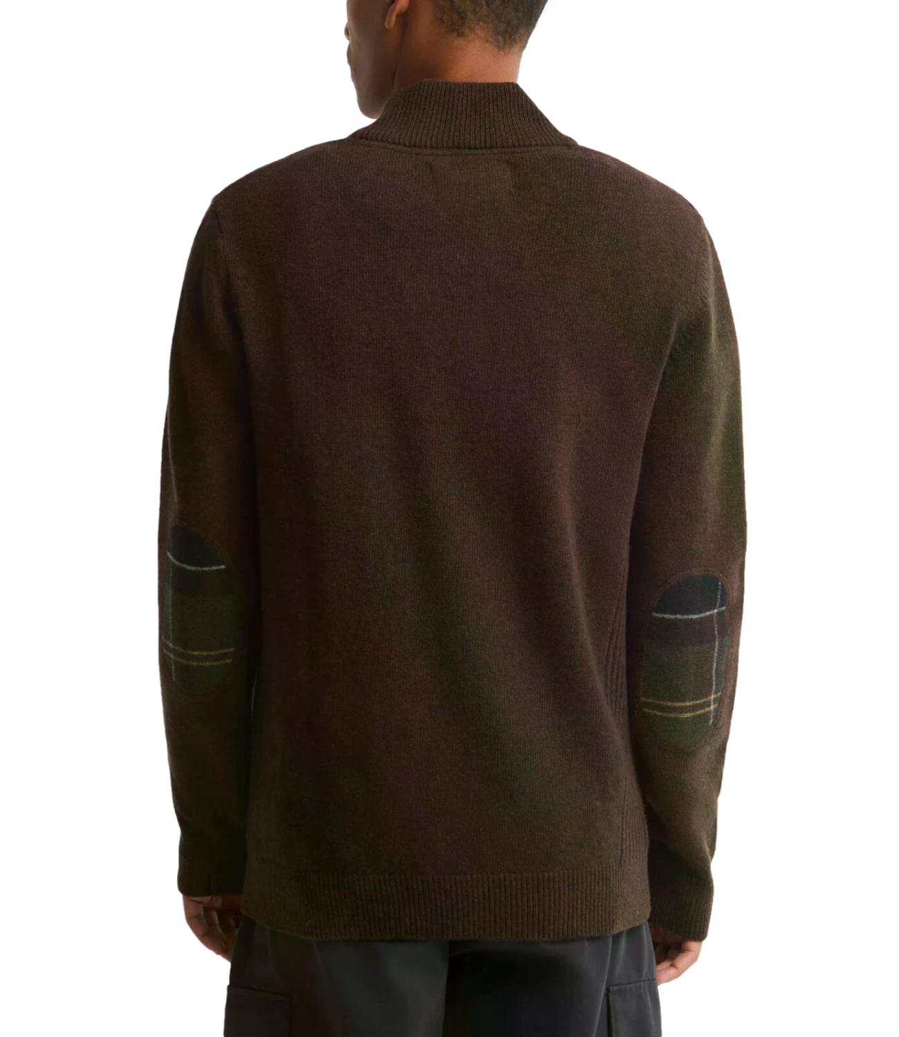 Barbour Cardigan da Uomo - Dark Oak - 262mmkn0837