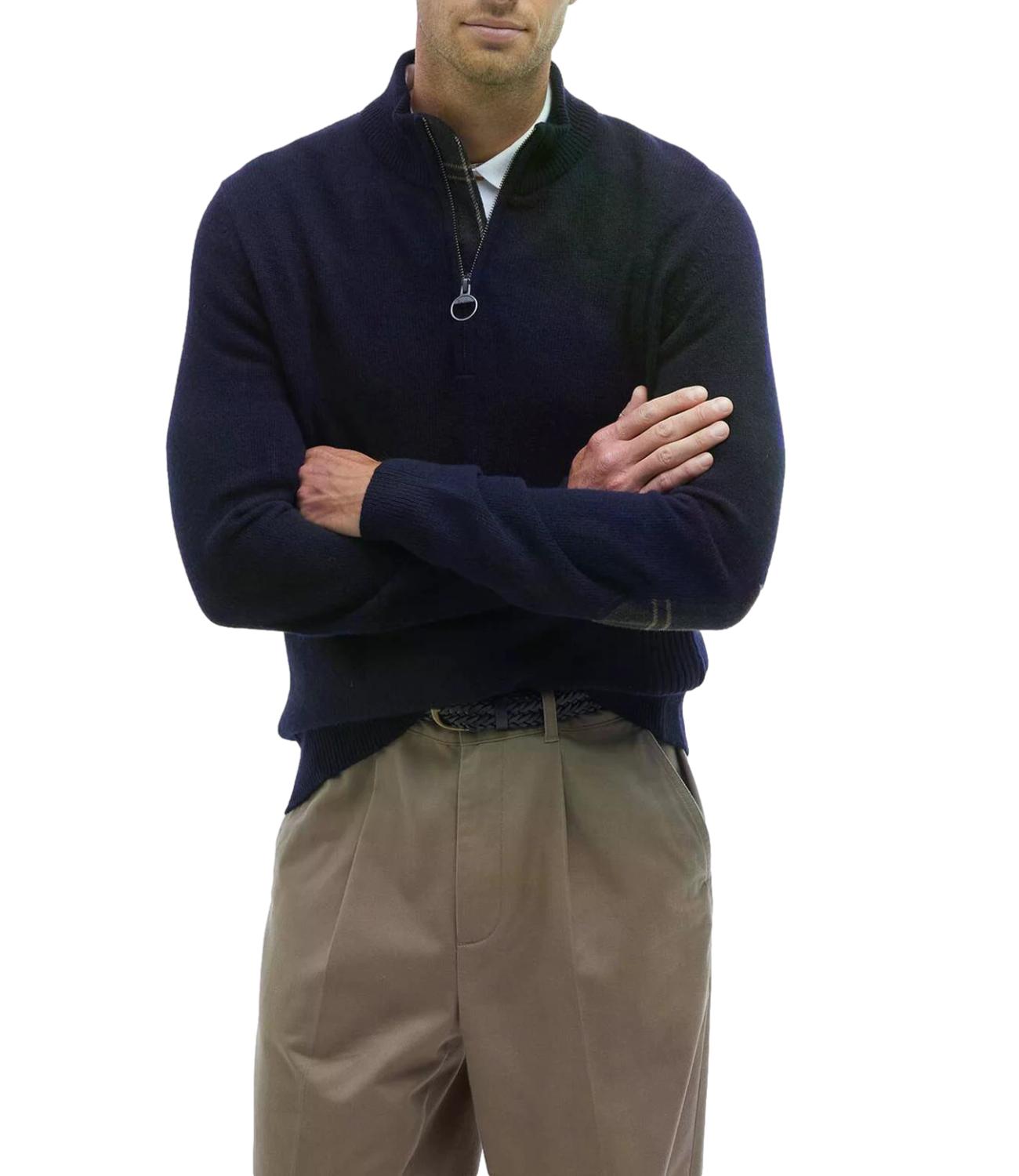 Barbour Cardigan da Uomo - Navy - 262mmkn0837